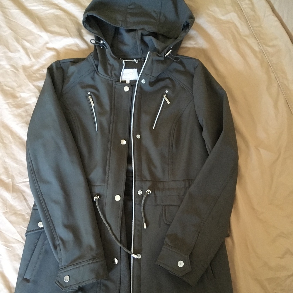 Olive Green Outdoor Coat